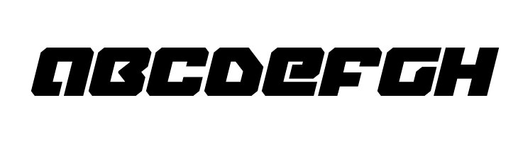 Legacy Cyborg Italic  Free Fonts Download