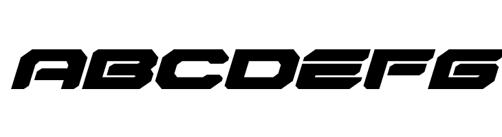 Hyper Viper Expanded Italic  Free Fonts Download