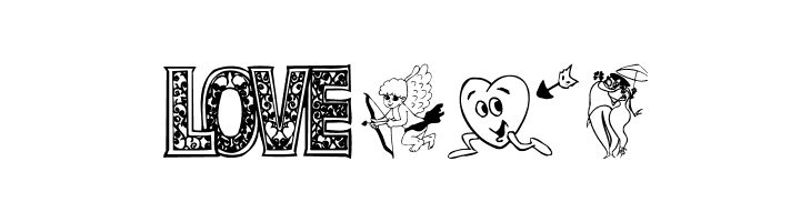 LovePoision  Free Fonts Download