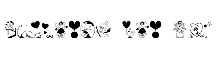 LovePoision  Free Fonts Download
