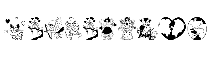 LovePoision  Free Fonts Download