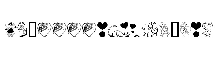 LovePoision  Free Fonts Download