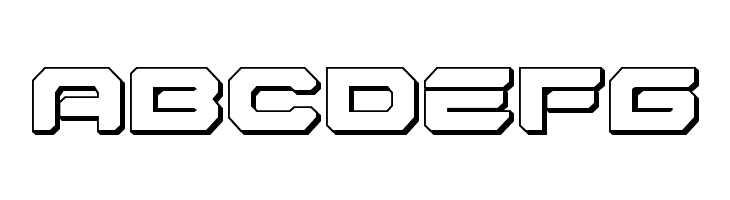 Hyper Viper 3D  Free Fonts Download