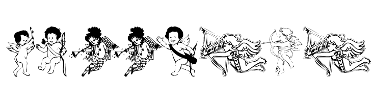 LM Cupids  Free Fonts Download