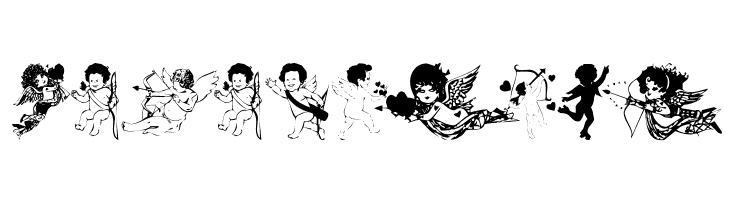 LM Cupids  Free Fonts Download