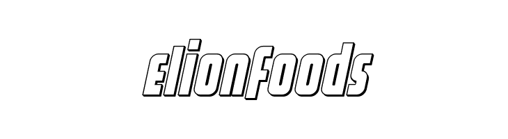 Homelander 3D Italic  Free Fonts Download