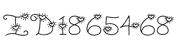 LD Heart Throb  Free Fonts Download