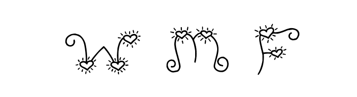 LD Heart Throb  Free Fonts Download