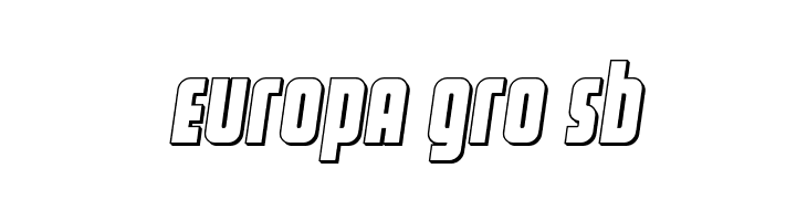 Homelander 3D Semi-Italic  Free Fonts Download