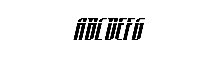 Hydronaut Laser Italic  Free Fonts Download