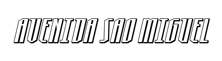 Hydronaut 3D Italic  Free Fonts Download