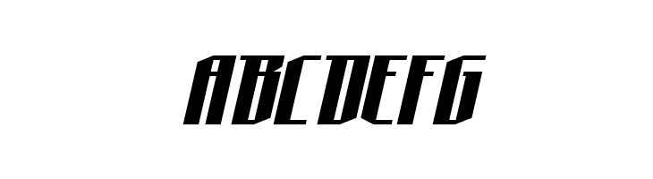 Hydronaut Extra-Expanded Ital  Free Fonts Download