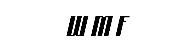 Hydronaut Extra-Expanded Ital  Free Fonts Download