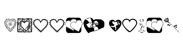 Valentine Things  Free Fonts Download