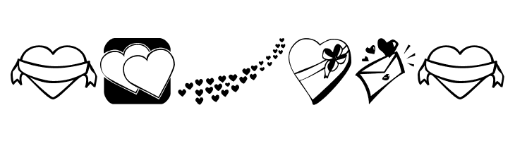 Valentine Things  Free Fonts Download