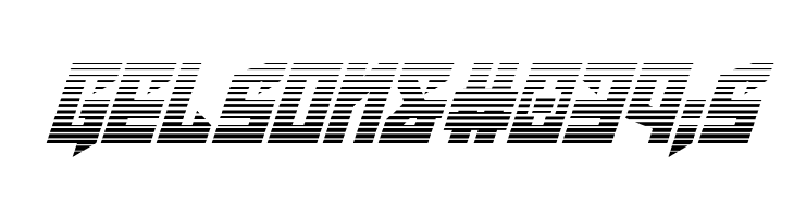 Emerald Beacon Gradient Italic  Free Fonts Download