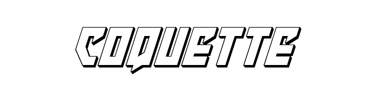 Emerald Beacon 3D Italic  Free Fonts Download