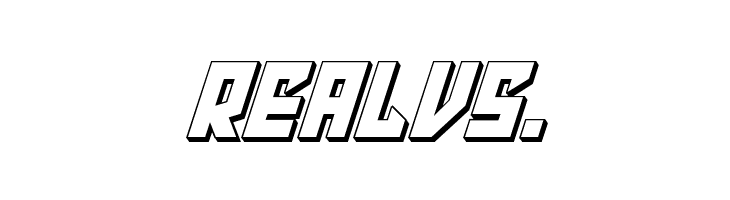 Emerald Beacon 3D Italic  Free Fonts Download