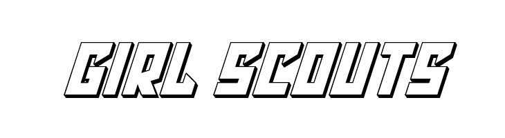 Emerald Beacon 3D Italic  Free Fonts Download