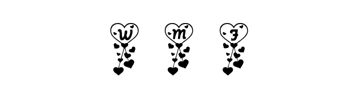 RMHeart2  Free Fonts Download