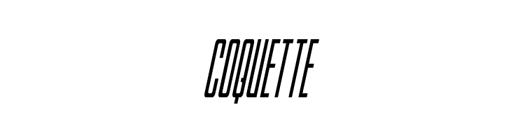 Blue Cobra Condensed Italic  Free Fonts Download