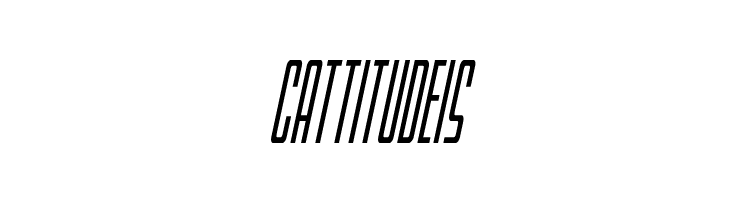 Blue Cobra Condensed Italic  Free Fonts Download