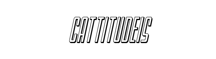 Blue Cobra 3D Italic  Free Fonts Download