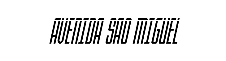 Blue Cobra Laser Italic  Free Fonts Download