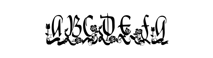 Hearts and Flowers  Free Fonts Download