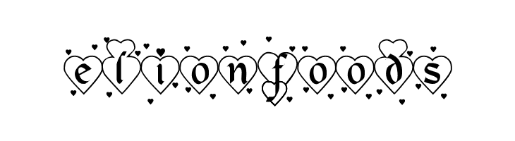 Hearts and Flowers  Free Fonts Download