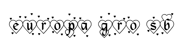 Hearts and Flowers  Free Fonts Download