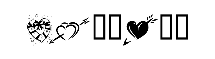 KR Valentines 2006 Four  Free Fonts Download