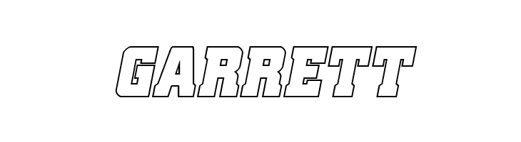 Red Delicious Outline Italic  Free Fonts Download