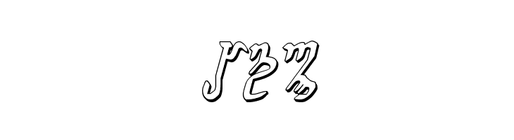 Wiccan Ways 3D Italic  Free Fonts Download