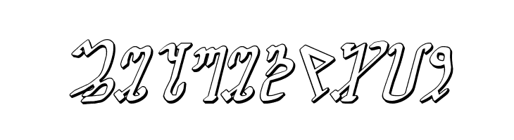 Wiccan Ways 3D Italic  Free Fonts Download