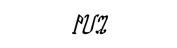 Wiccan Ways Italic  Free Fonts Download