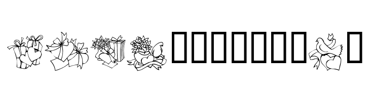 KR Cuori Divertenti 6  Free Fonts Download