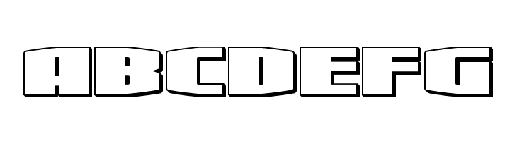 Alpha Century 3D  Free Fonts Download
