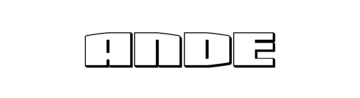 Alpha Century 3D  Free Fonts Download