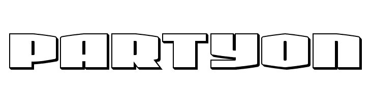 Alpha Century 3D  Free Fonts Download