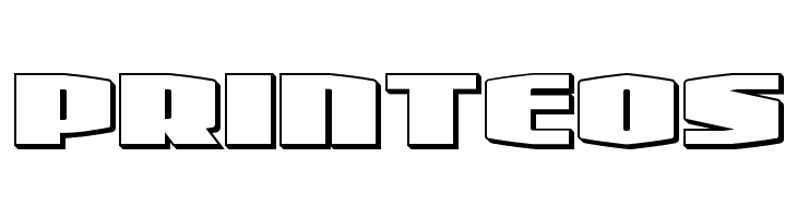 Alpha Century 3D  Free Fonts Download