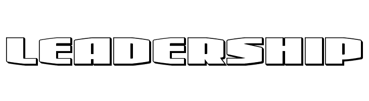 Alpha Century 3D  Free Fonts Download