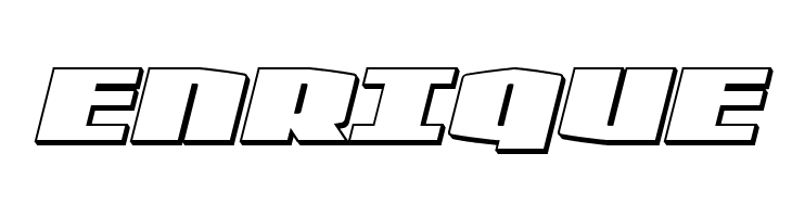 Alpha Century 3D Italic  Free Fonts Download