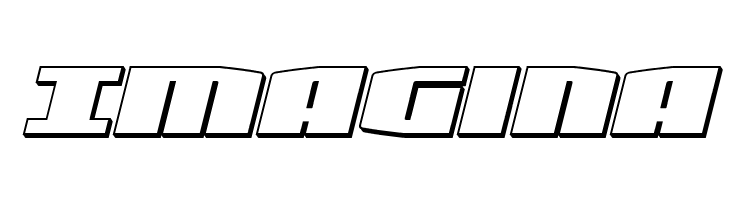 Alpha Century 3D Italic  Free Fonts Download