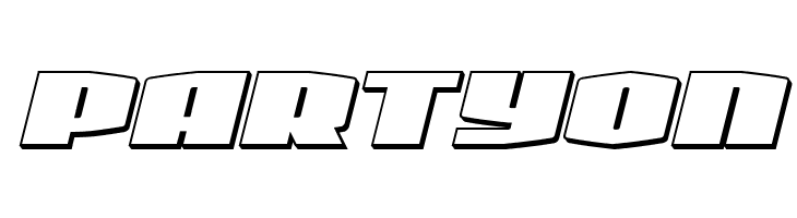 Alpha Century 3D Italic  Free Fonts Download