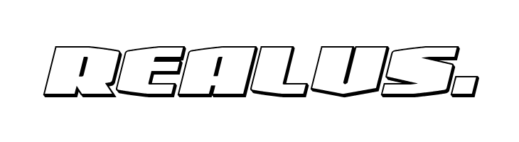 Alpha Century 3D Italic  Free Fonts Download