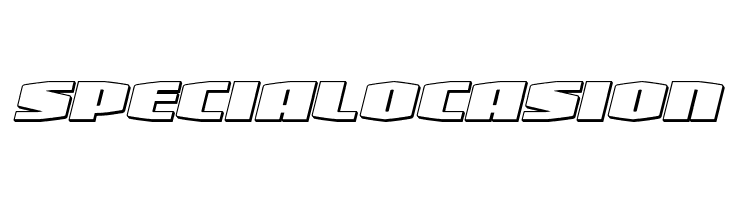 Alpha Century 3D Italic  Free Fonts Download