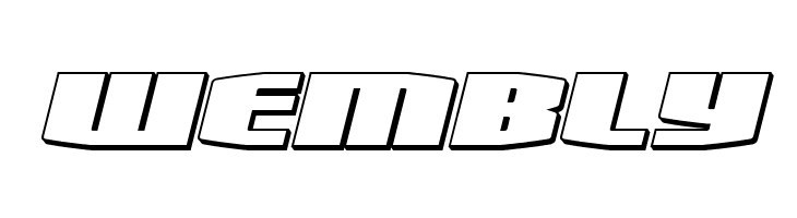 Alpha Century 3D Italic  Free Fonts Download