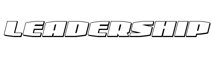 Alpha Century 3D Italic  Free Fonts Download