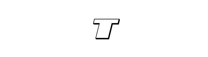 Alpha Century 3D Italic  Free Fonts Download
